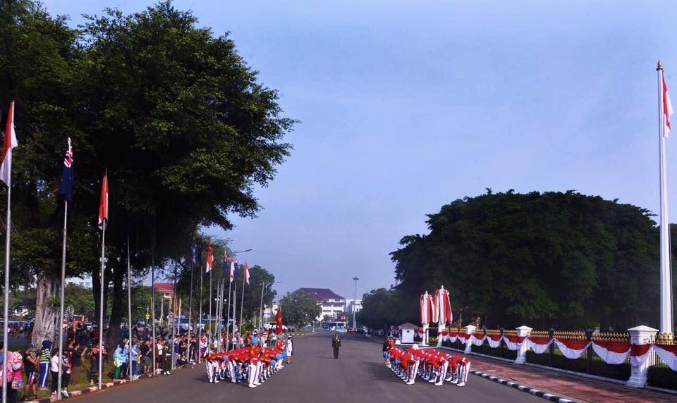 Foto dari biro sekretariat pers Istana Kepresidenan
 