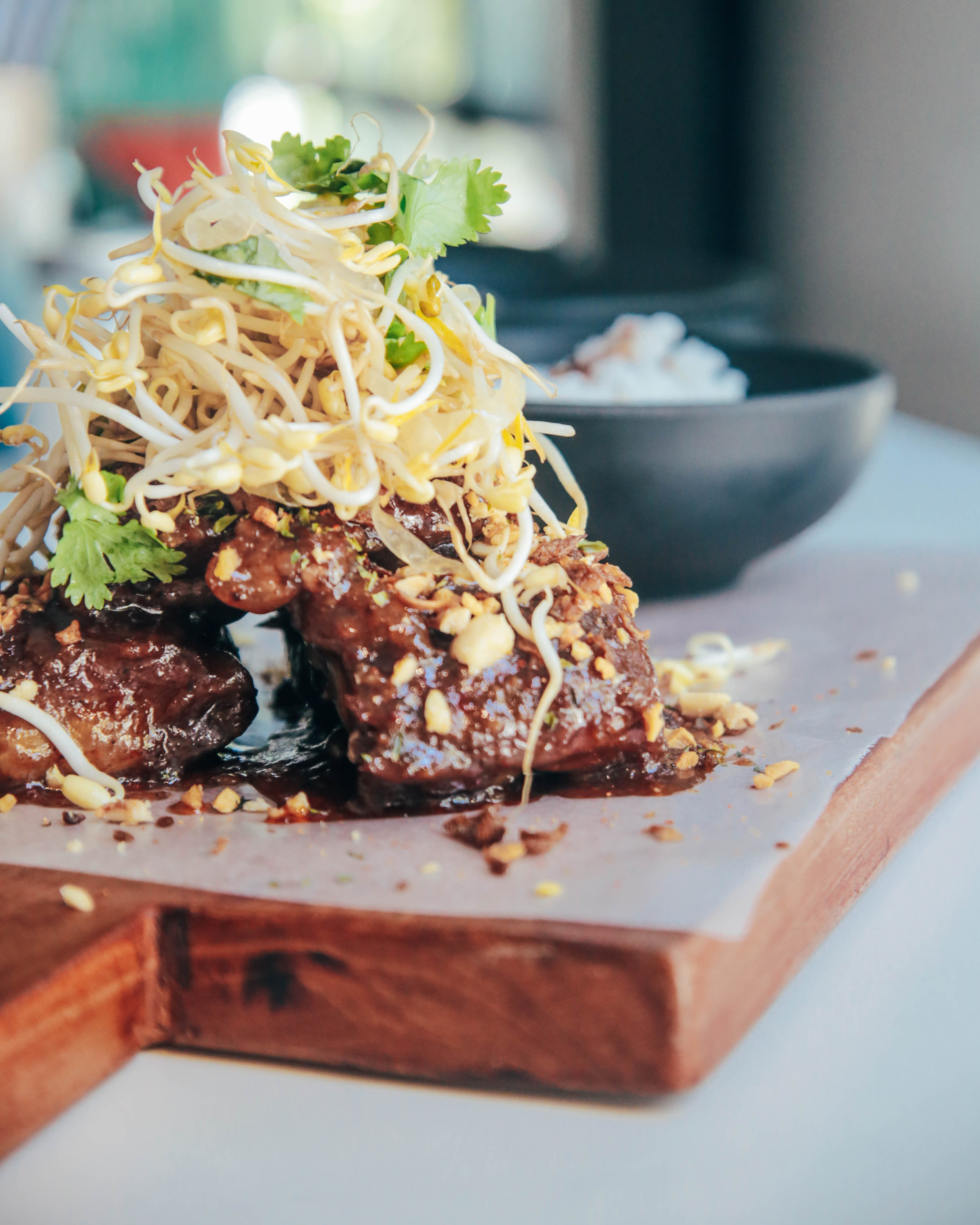 Baby pork ribs from No Reservations (P349). Photo by Paolo Abad/Rappler  