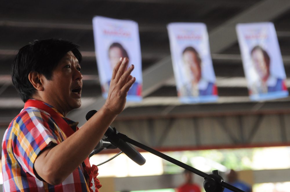 Bongbong Marcos too says ‘never again’ to martial law