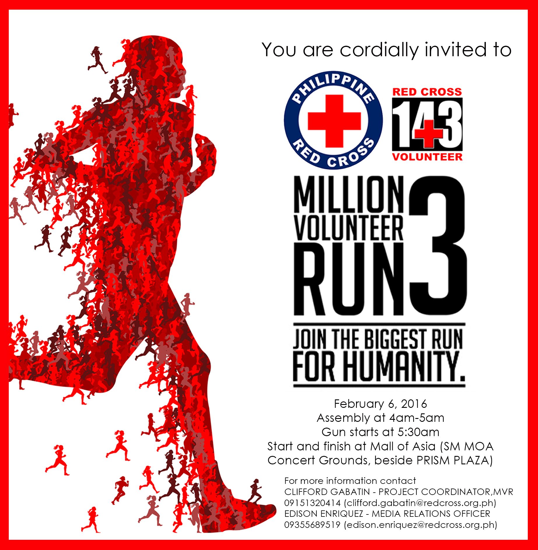 Red Cross to hold biggest humanitarian run in PH