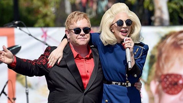 WATCH: Elton John gives surprise LA concert with guest Lady Gaga