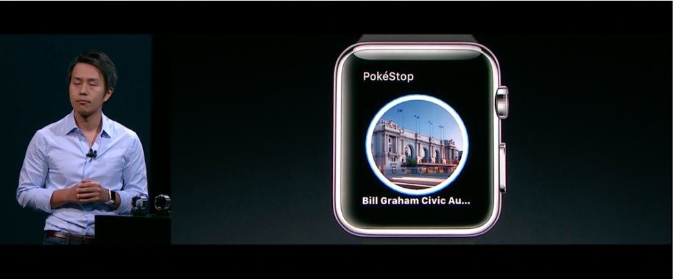 Dengan Pokemon GO di Apple Watch, kamu nggak usah khawatir ketinggalan Pokestop. 