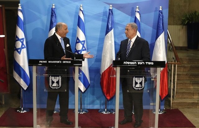 Israel PM rejects ‘dictates’ as French FM visits