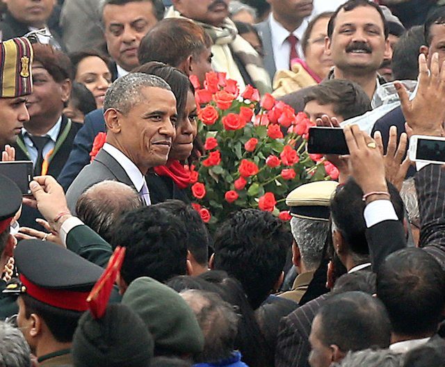 Obama wraps India visit with pleas on climate, religion
