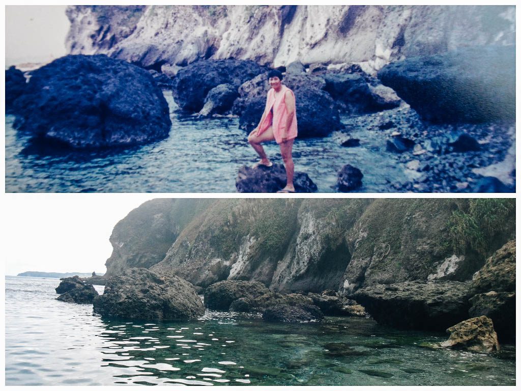 1995 & 2015 shot of Spanish Lagoon
 
