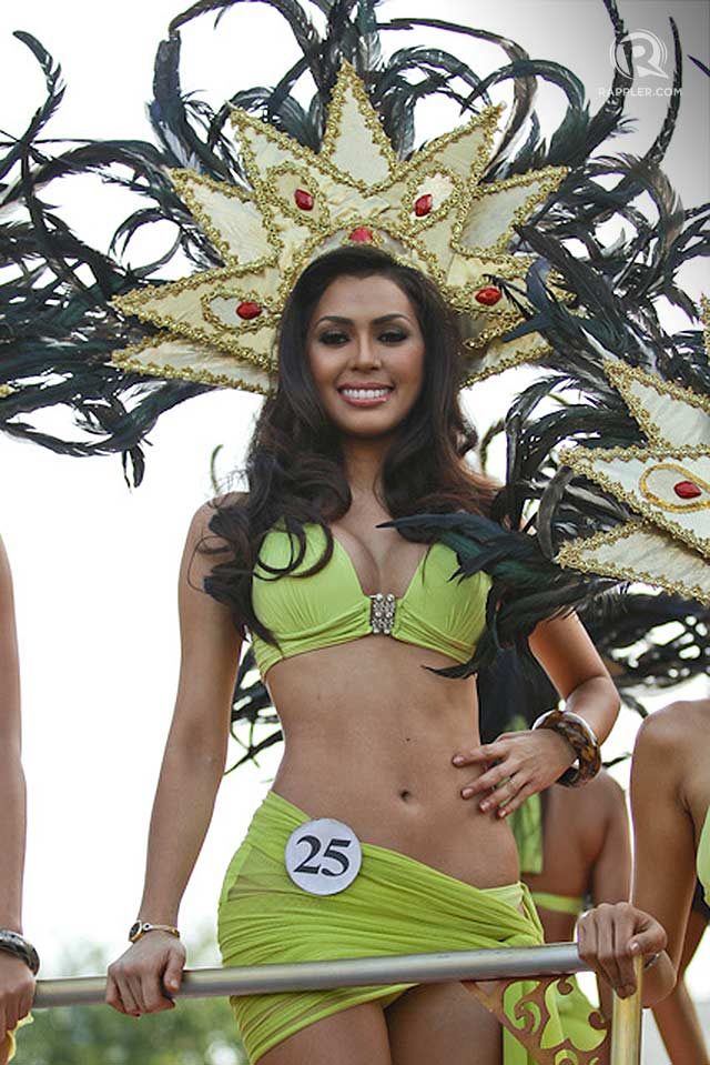 Mary Jean at the Parade of Beauties. Photo by Mark Cristino/Rappler 
