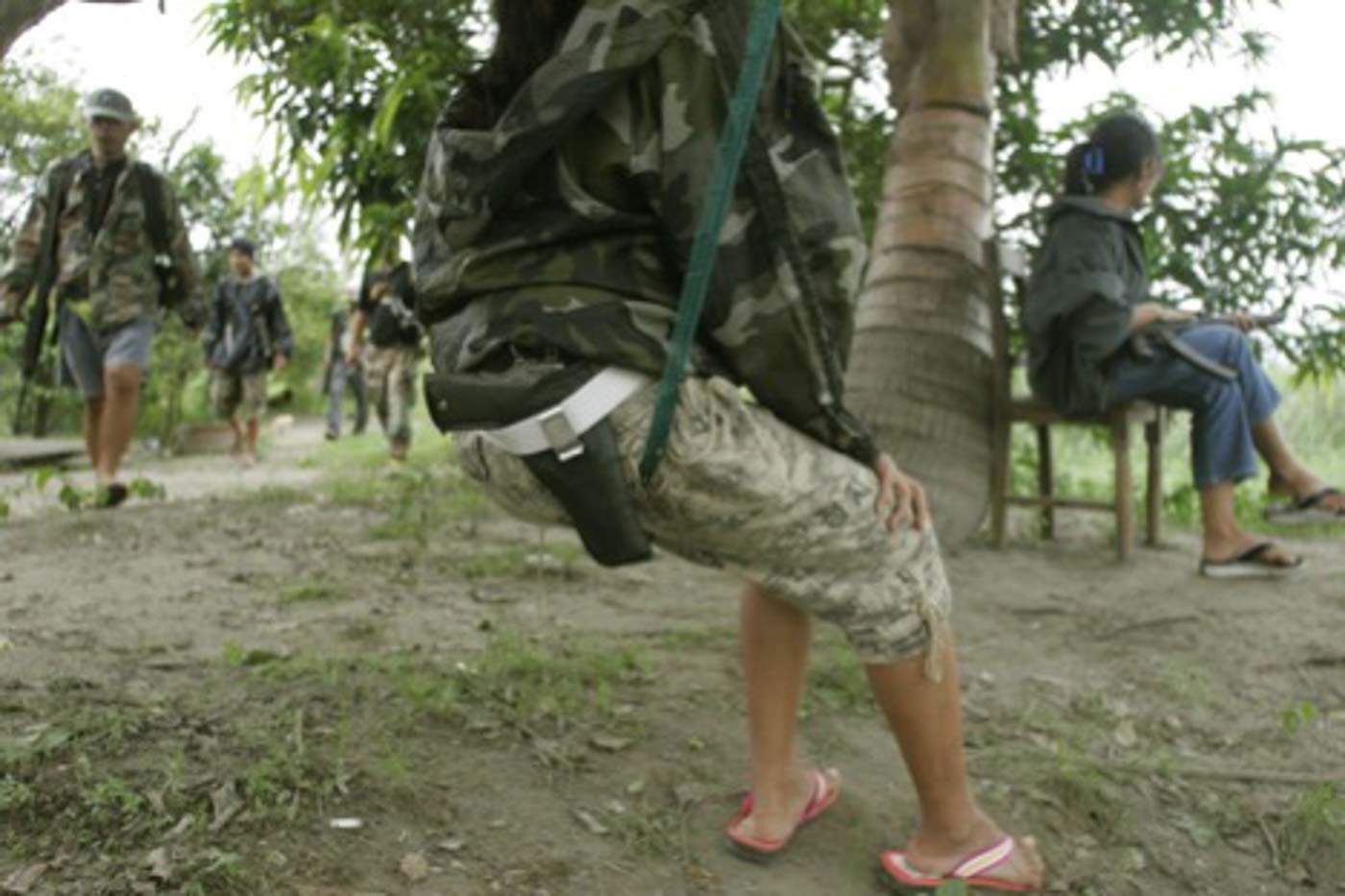 BREAKAWAY. A breakaway faction of the New People's Army in Pampanga 2007. Photo by Melvyn Calderon for Newsbreak  