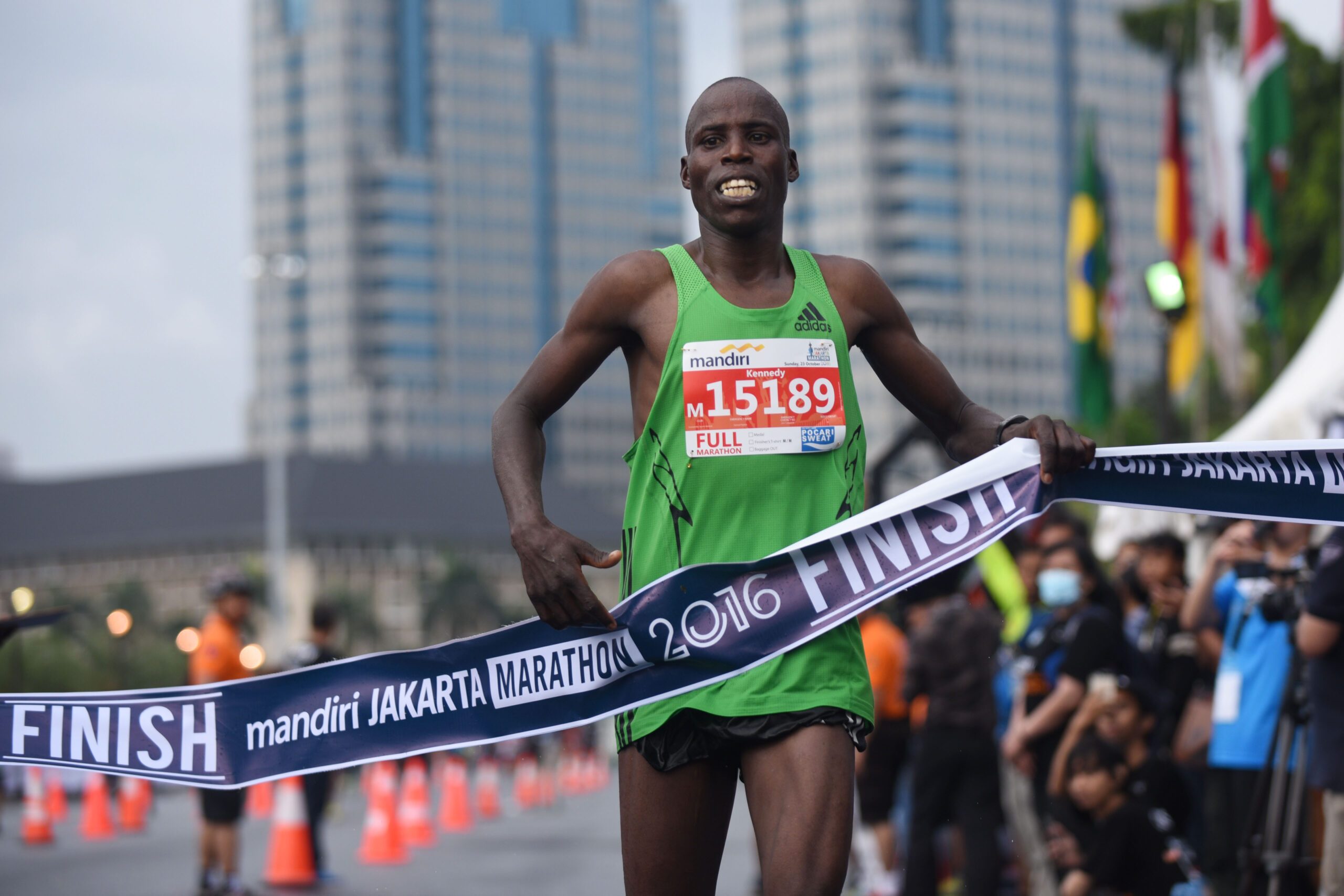 Pemenang Jakarta Marathon kecewa hadiah uang tahun ini lebih kecil