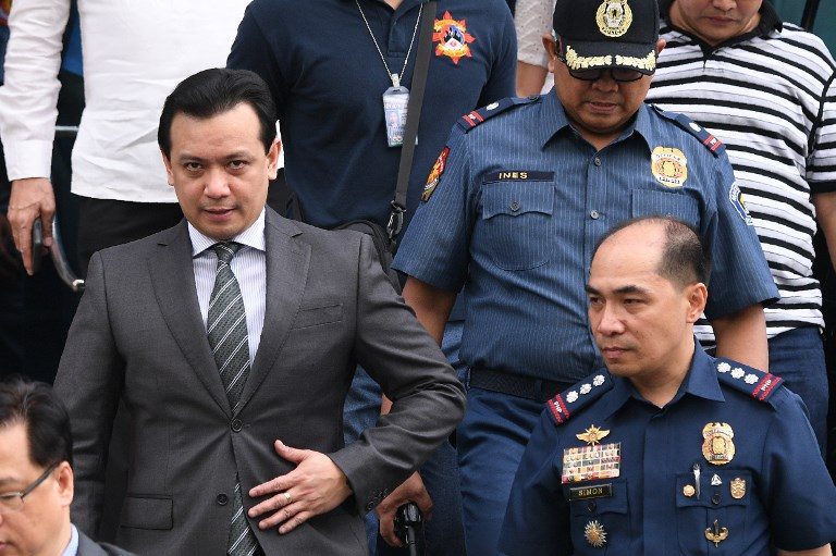 Trillanes appeals Makati court’s arrest warrant, hold departure order