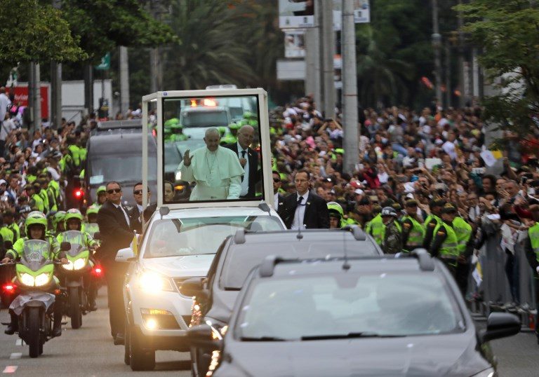 1.3M join pope’s mass in Colombia’s ex-‘narco city’