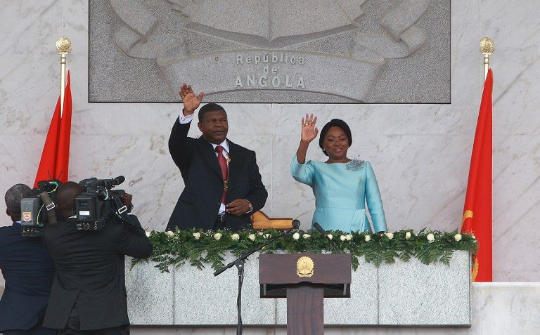 Angola swears in Lourenco, first new president for 38 years