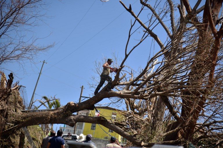 Trump lifts barriers to Puerto Rico hurricane aid