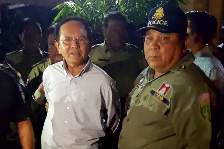 Cambodia opposition leader charged with treason, espionage – court
