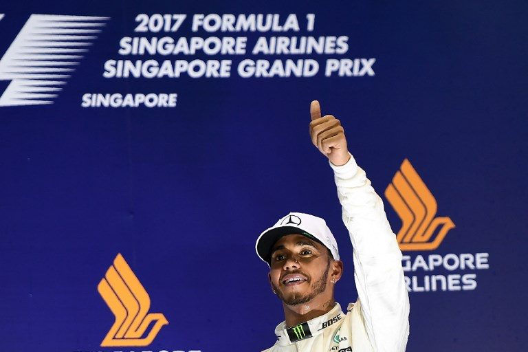 Lewis Hamilton wins crucial, chaotic Singapore Grand Prix