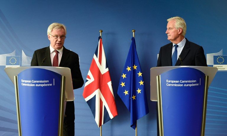 Brexit negotiators clash as talks resume