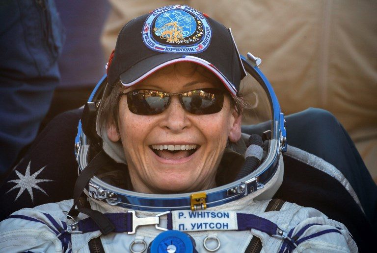 Record-breaking NASA astronaut comes back to Earth