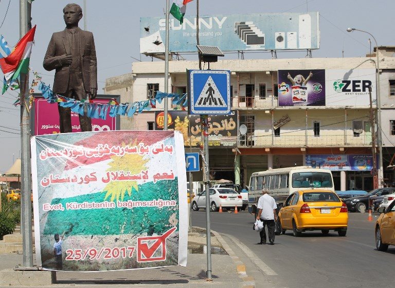 Iraq Kurds defy Baghdad in historic independence vote