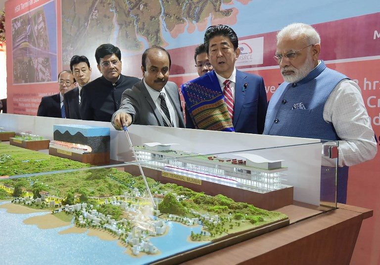 India’s first bullet train project fast-tracks Japanese ties