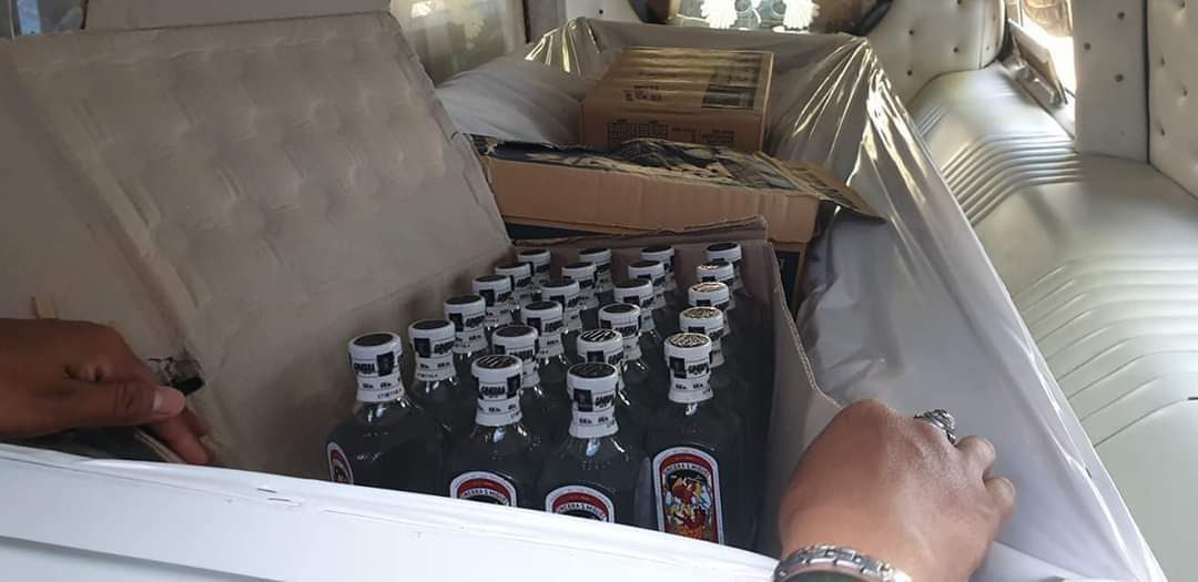 Cops chase funeral hearse in Pangasinan town, find liquor inside coffin