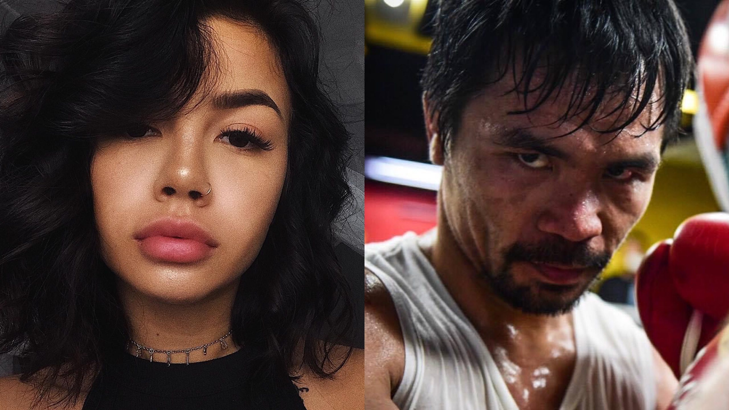 Model Arzaylea denies starting a conversation with Manny Pacquiao on Instagram