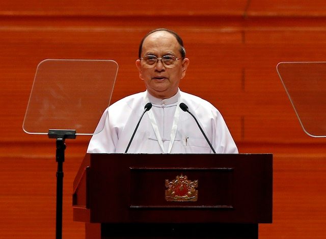 Myanmar president hails ‘triumph’ of democratic transition