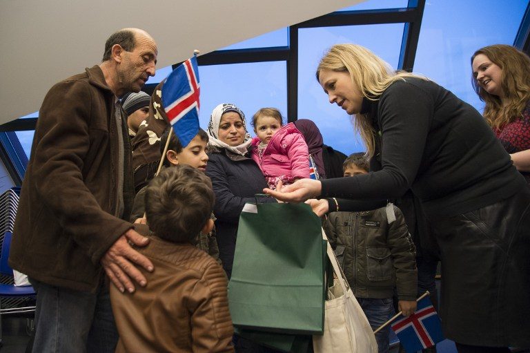 Iceland welcomes first Syrian refugees