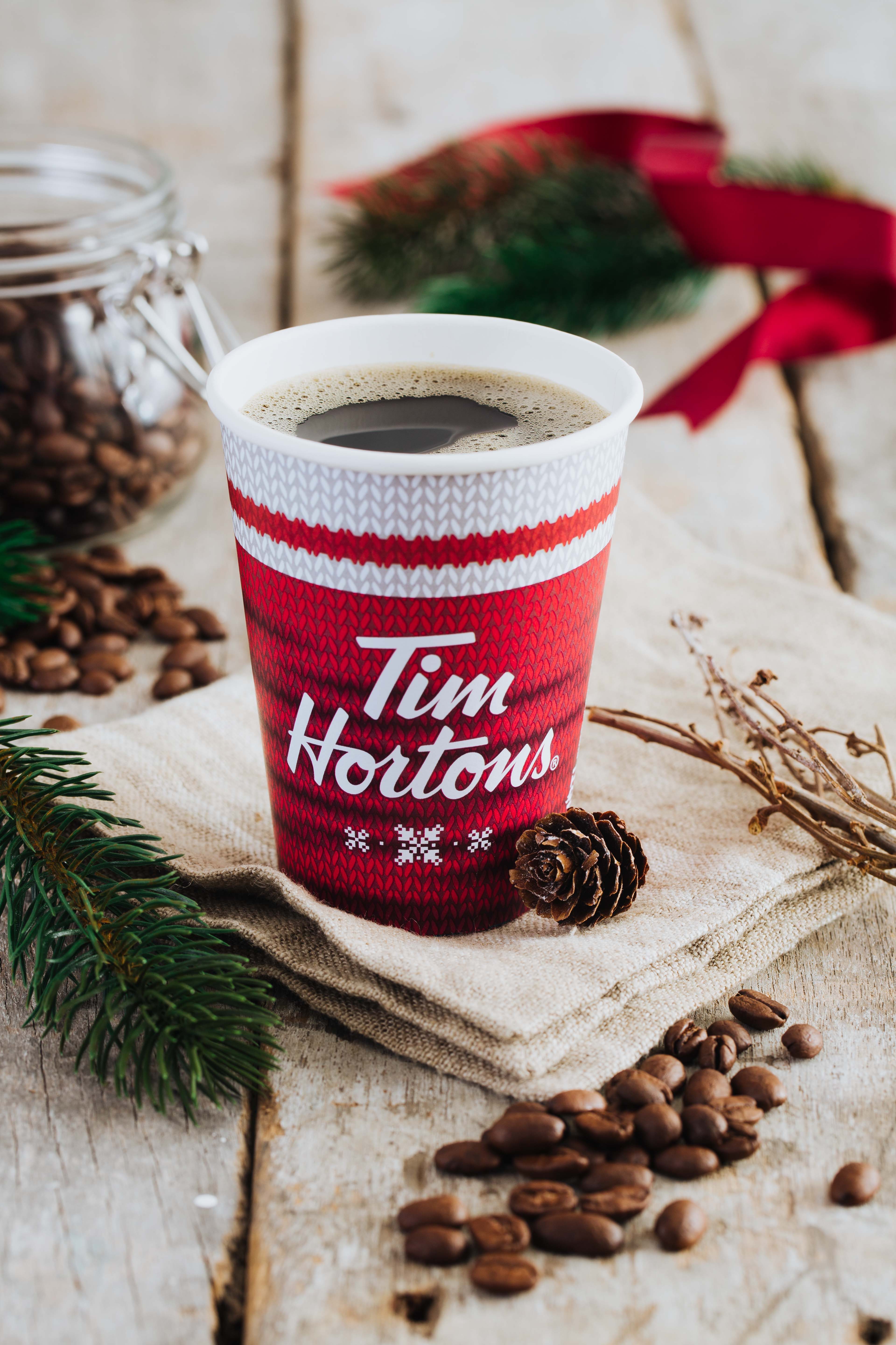 Merry Berry Choco Chill Hot Chocolate. Photo courtesy of Tim Hortons  