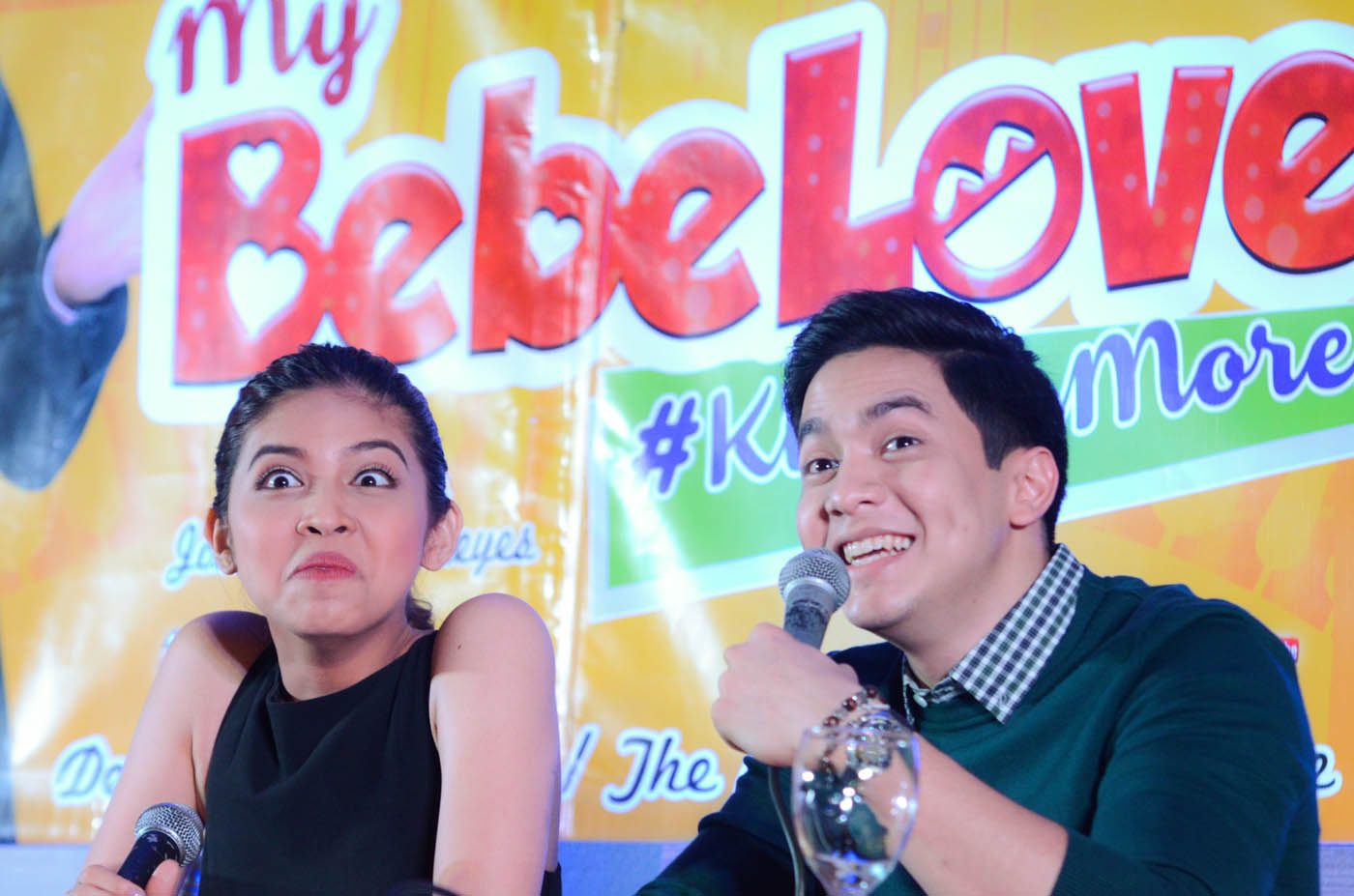 KILIG PA MORE. In 'My Bebe Love,' Alden and Maine play Dondi and Anna, whose father and aunt don't like each other. Photo by Alecs Ongcal/Rappler 