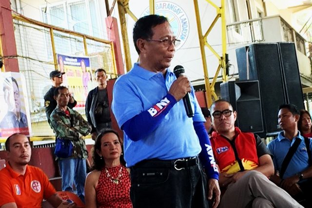 Binay: ‘I’m in the pink of health’ to campaign