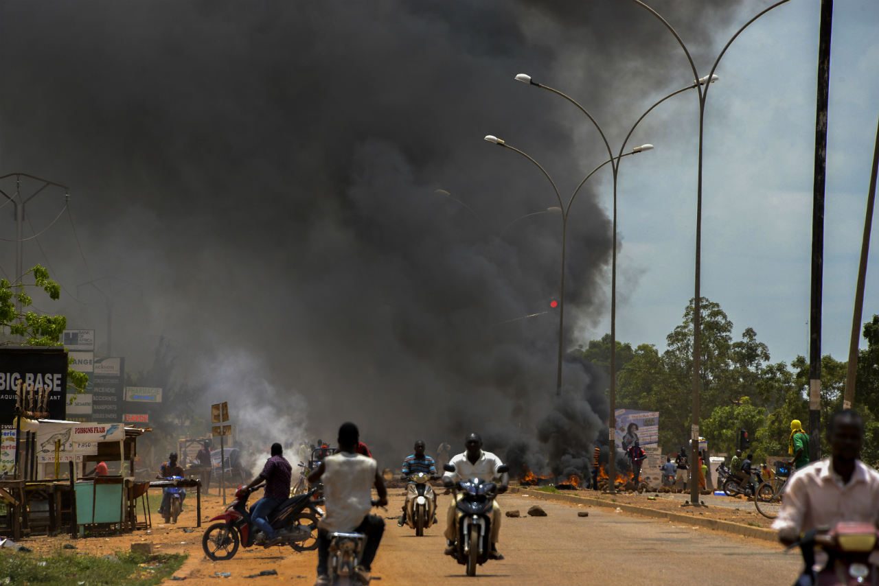 Burkina coup leader pledges elections ‘soon’ as 3 killed in protests