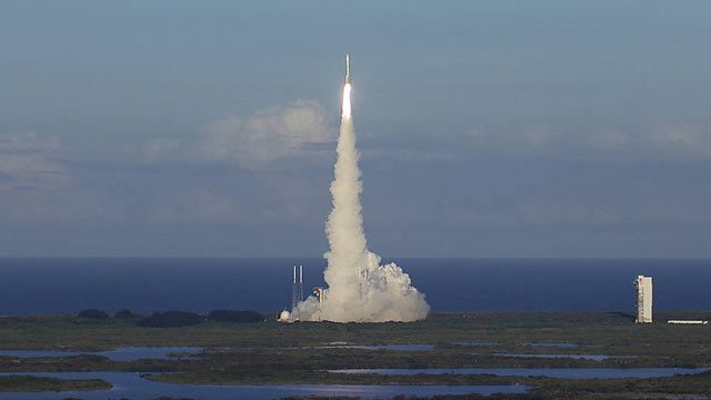 NASA spacecraft blasts off to collect asteroid dust