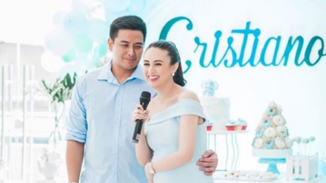 Alfred Vargas, wife Yasmine welcome son