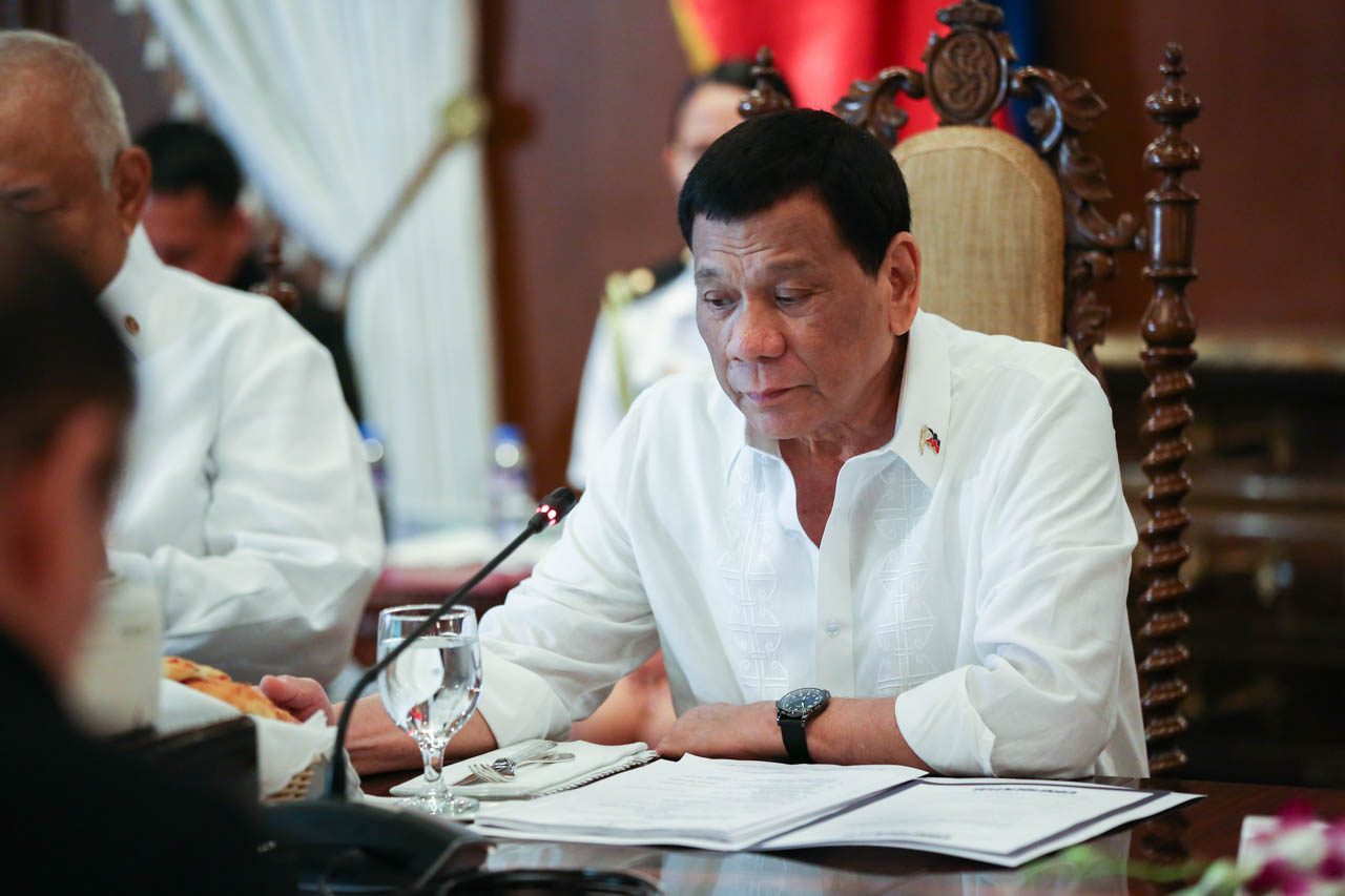 Cabinet members advise ‘tired’ Duterte to go on vacation