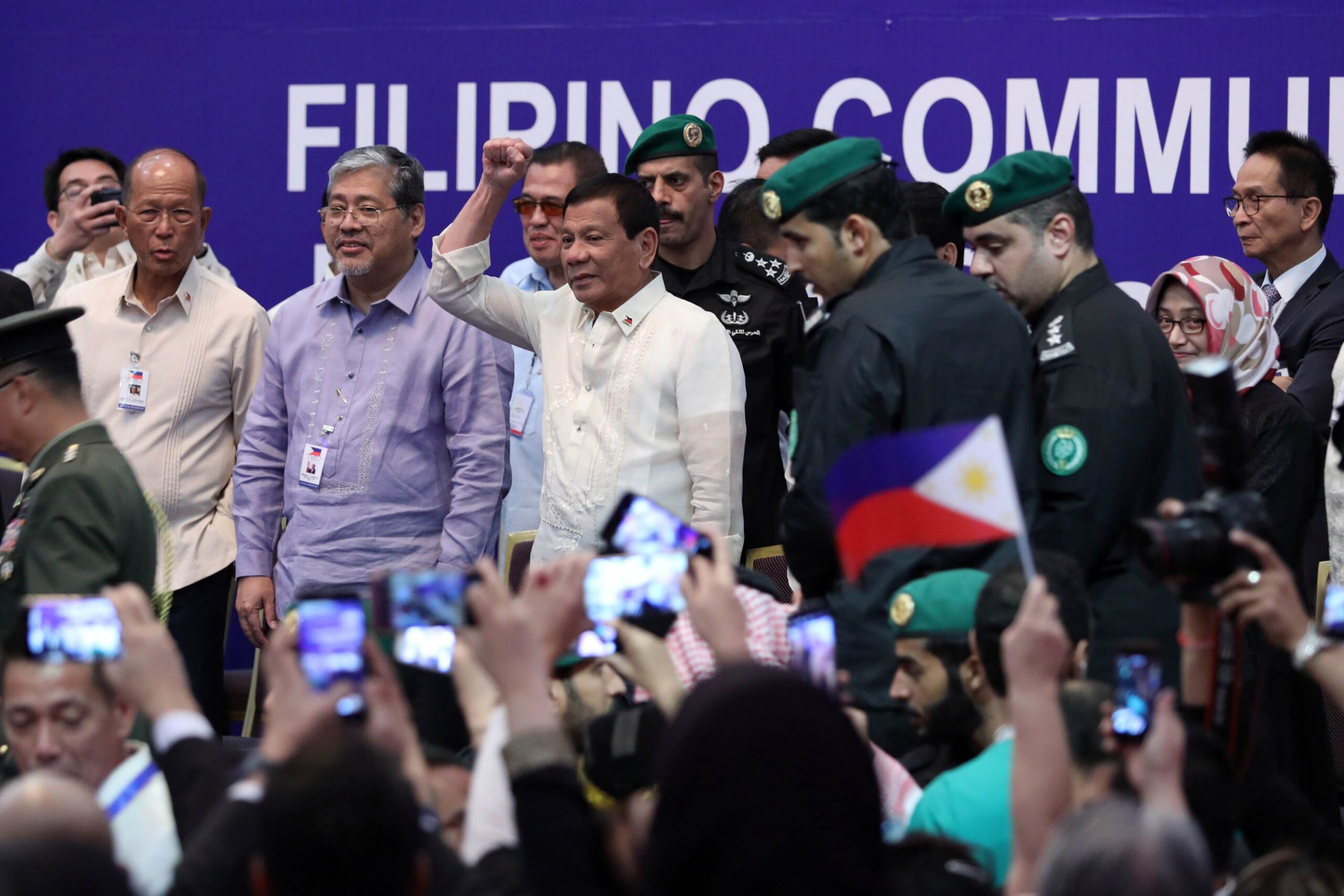 Duterte says department for OFWs to come ‘in a few months’