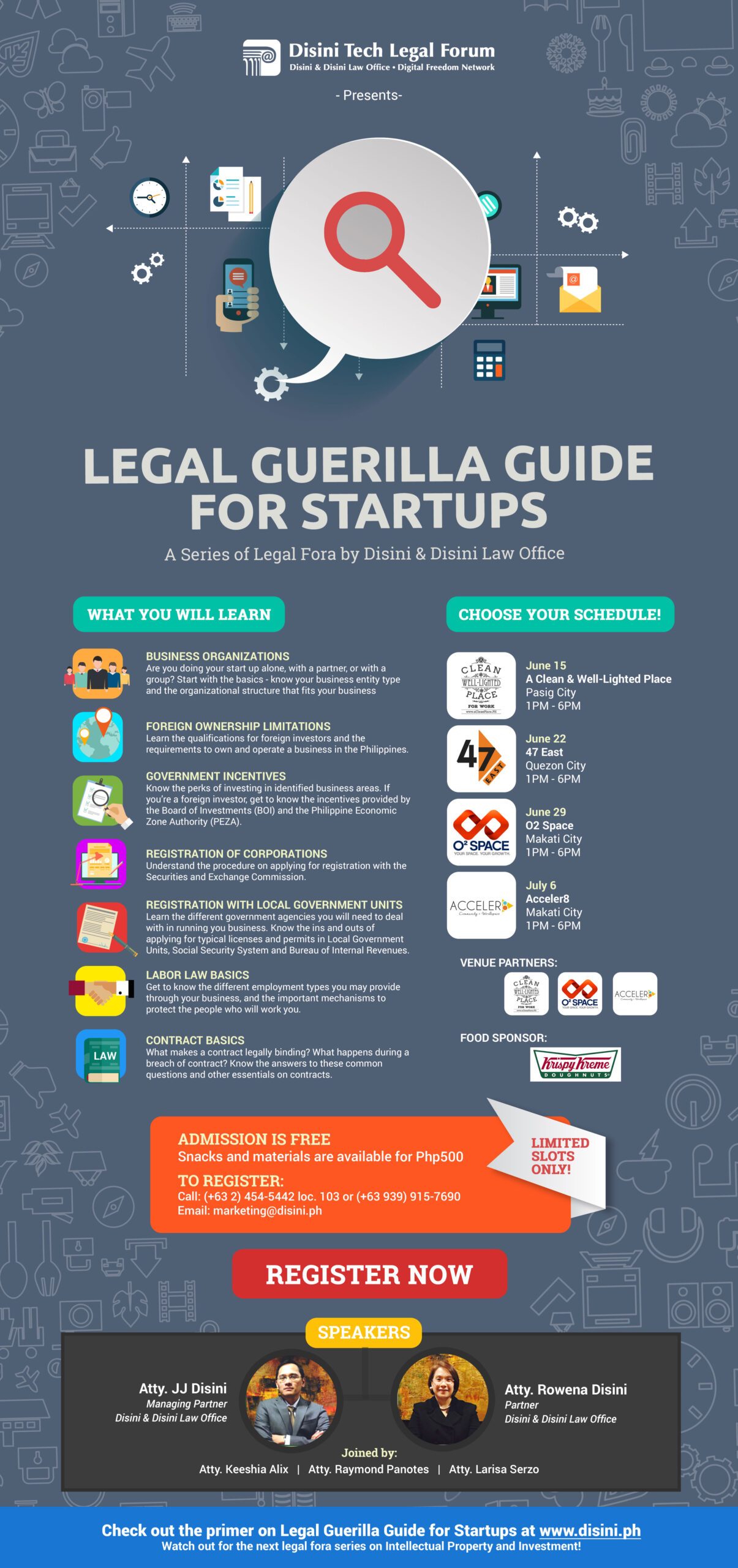 Legal fora on startups to start June 15