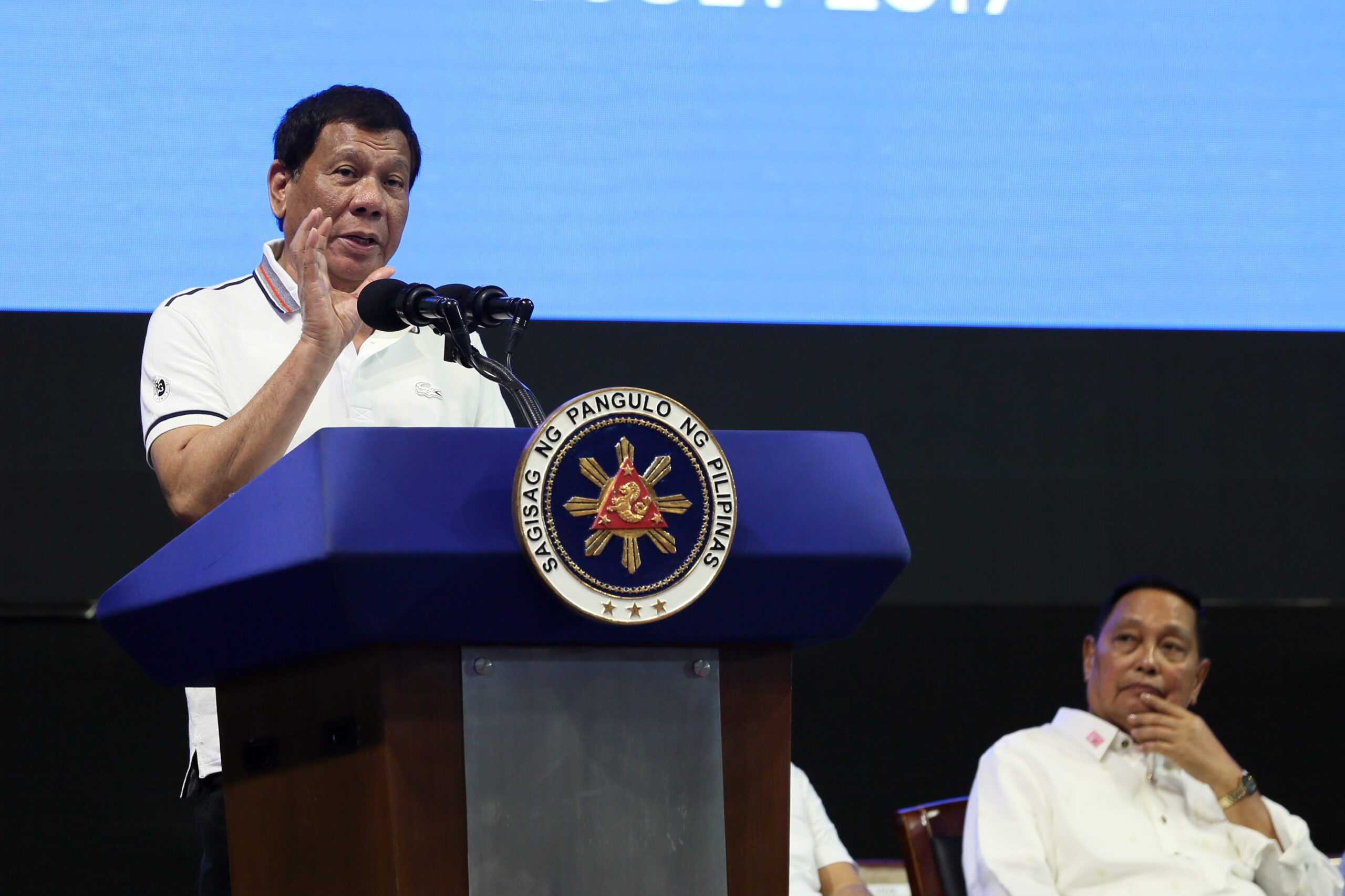 Duterte threatens to jail martial law critics