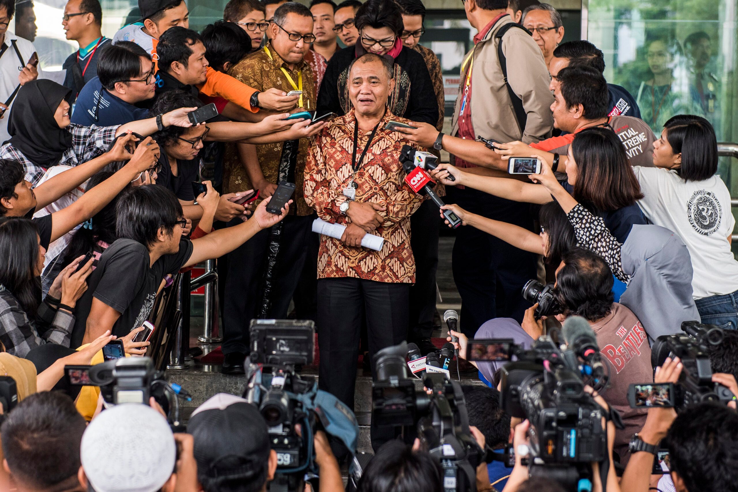 Ketua KPK temui Jokowi bahas revisi UU KPK: Siap undur diri