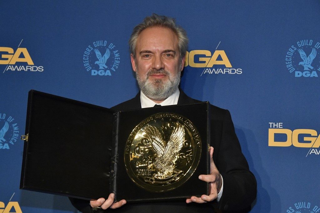 ‘1917’ scoops top Hollywood director prize for Sam Mendes
