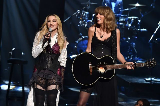 Watch Taylor Swift and Madonna perform together at iHeartRadio awards