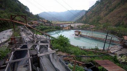 Philex-Benguet mine. AFP photo.