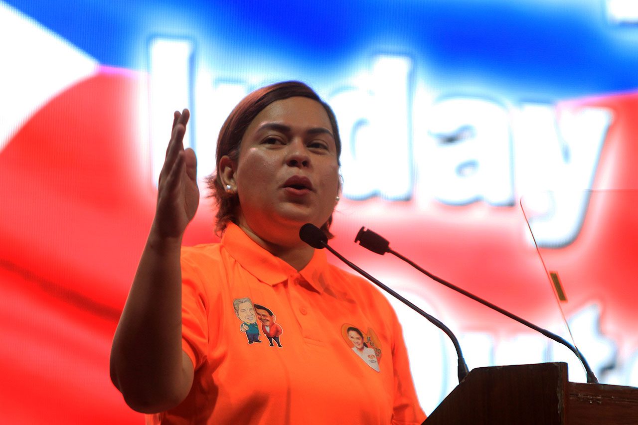 Sara Duterte: All candidates lie, honesty not an issue