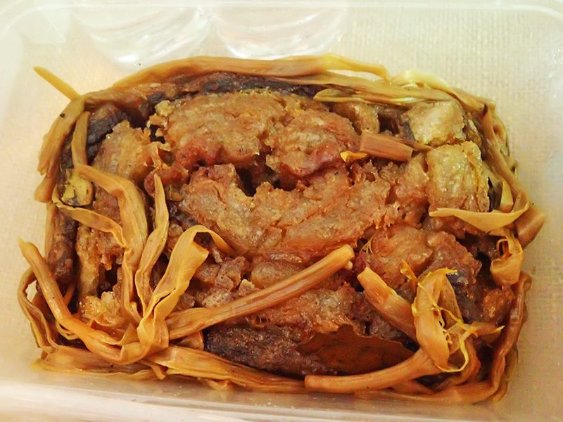 PINOY CLASSIC. At the VegFest, there are Pinoy classic dishes, too, like this lechon paksiw! 