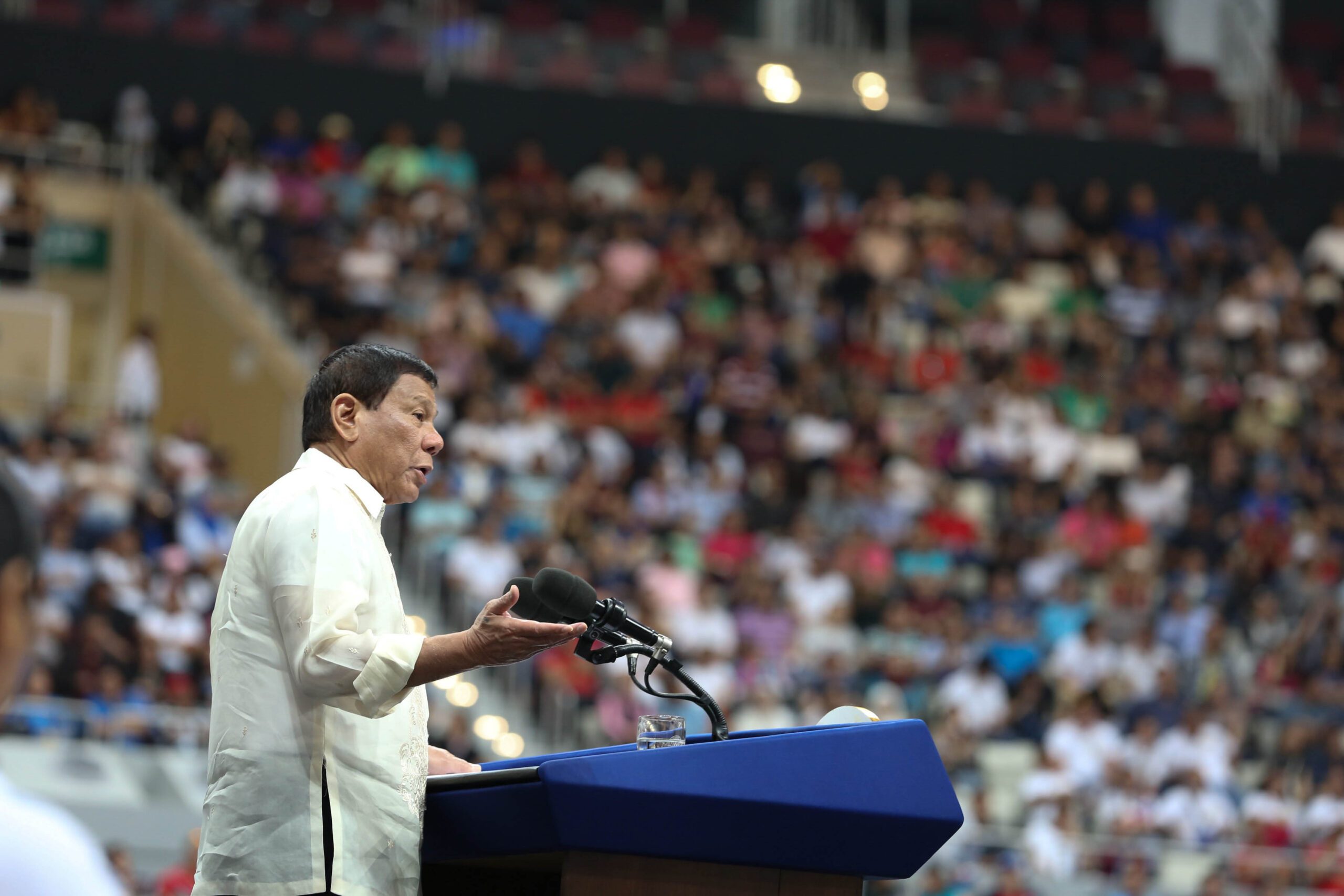 Duterte says online defenders, trolls hired only during campaign
