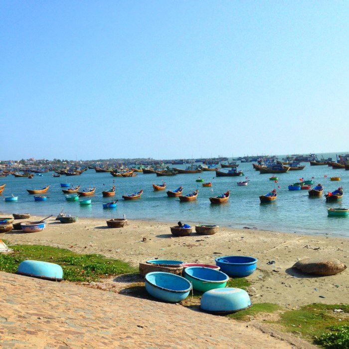 Mui Ne fishing port 