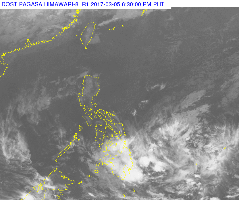 PAGASA monitoring low pressure area off Mindanao