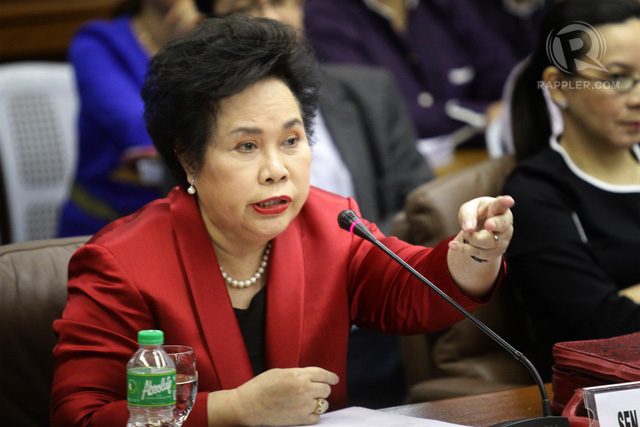 Miriam: Bangsamoro law can be fine-tuned; MILF can’t be trusted