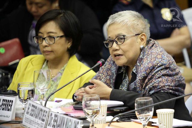 'BEST OPTION.' The government and MILF peace panels insist the Bangsamoro bill is the most viable option for peace. Photo by Mark Cristino/Rappler 