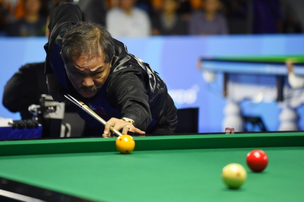 Seeking first SEA Games gold, Efren ‘Bata’ Reyes plays in unique pool event