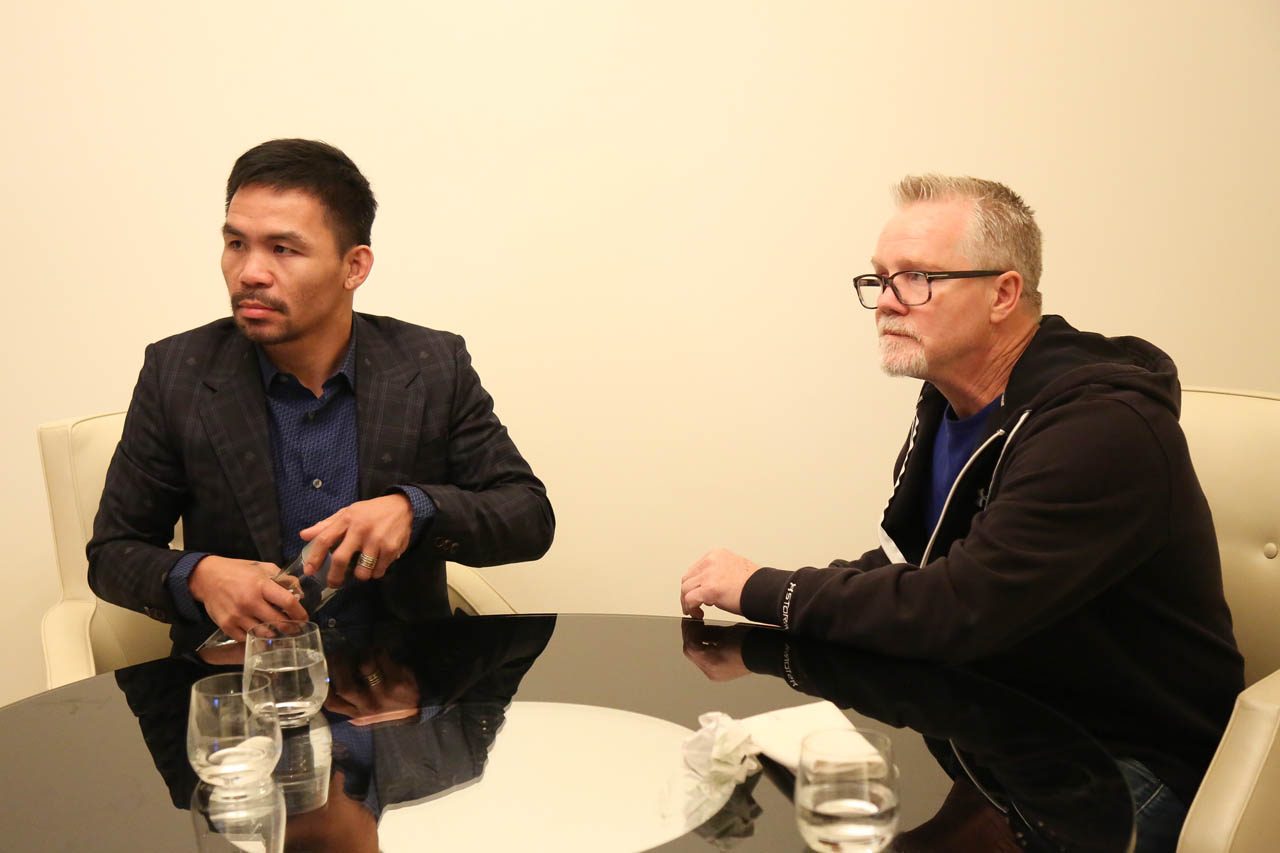 Roach reunites with Pacquiao for January fight