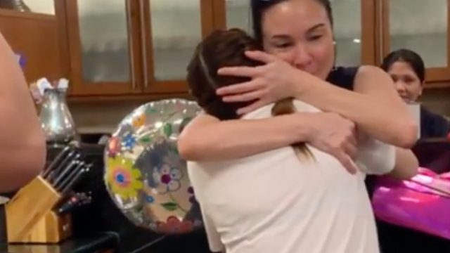 TOGETHER AGAIN. Sisters Claudine and Gretchen Barretto reunite after years of being estranged. Screenshot from Instagram.com/claubarretto 